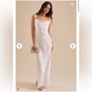 ALTAR’D STATE Scarlett Satin Maxi Dress